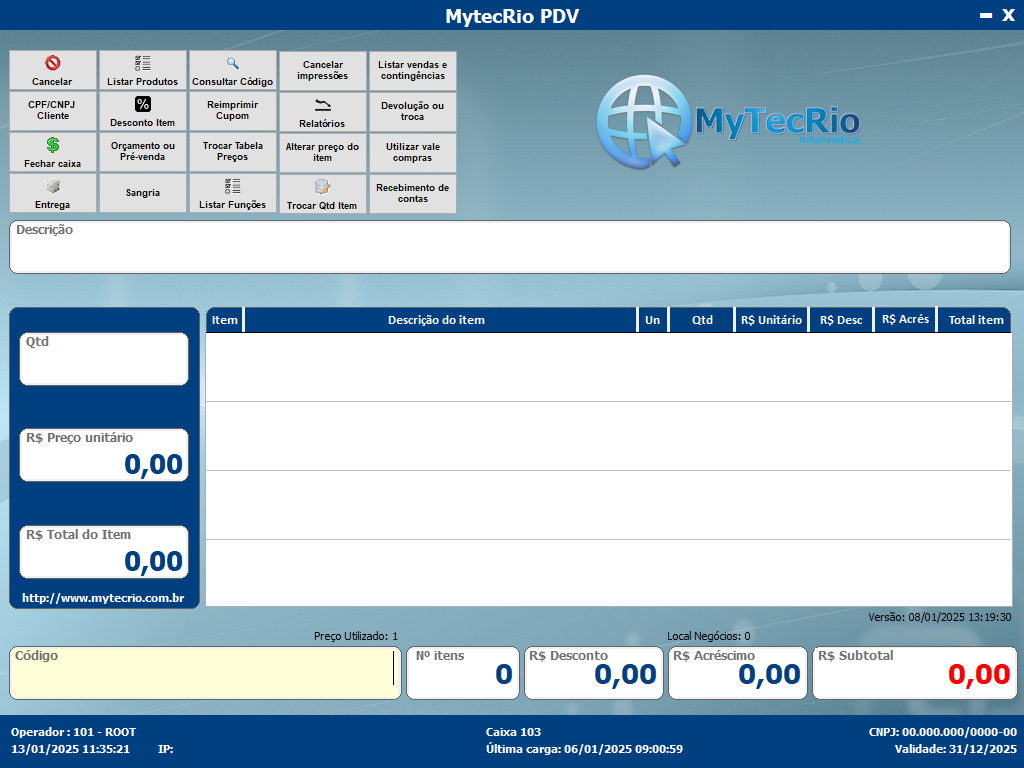 PDV com Layout - Utilitários